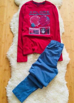 Германия pepperts натуральная пижама космонавта. коллекция 2023 г. 100% cotton! домашний комплект. в