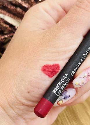 Оригінал олівець для губ mac lip liner brick-o-la оригінал олівець для губ