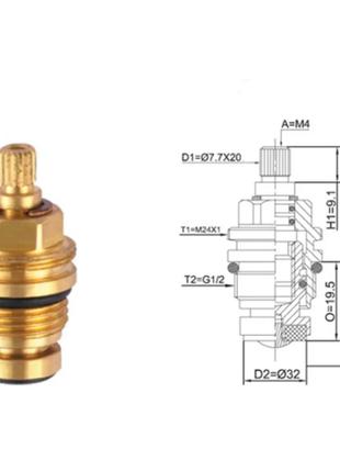 Кран-букса 1/2" mayfair гума