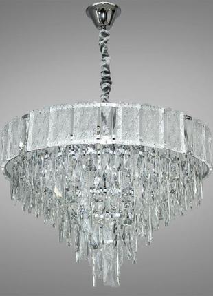 Хрустальная люстра vilnius на 11 ламп хром 327-600ch