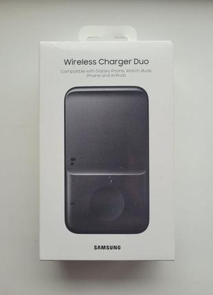 Бездротова зарядна станція samsung wireless charger duo 3in1