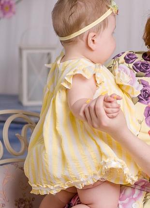 Красива ніжна сукня для малечі, святкова сукня, пишна сукня, 6 місяців, 9 місяців, 12 місяців