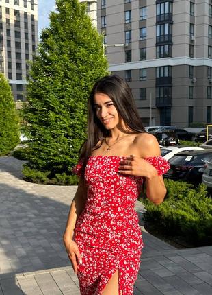 Романтичное платье миди3 фото