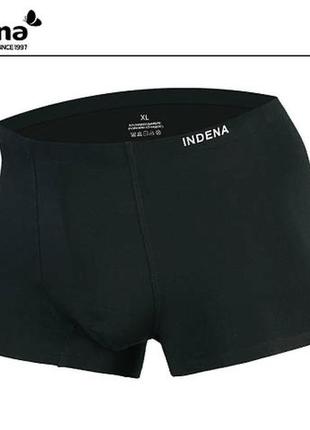 Трусы мужские indena безшовные бамбук черный xl