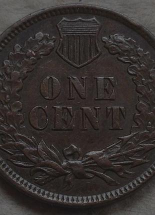 1 цент, 1900 г, сша, au 2