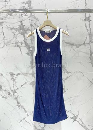 Платье в стиле miu miu
