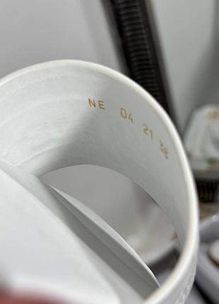 Шлепанцы женские кожаные белые брендовые люкс премиум