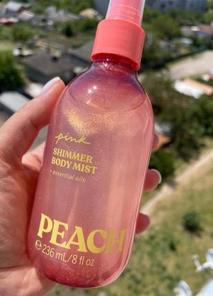 Міст для тіла з шиммером pink вікторія сікрет оригінал