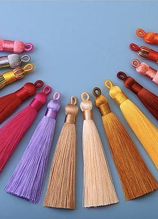 Кисточки, китиця для рукоделия, декора, шелковая кисточка