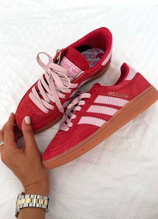 Кроссовки adidas spezial scarlet pink premium