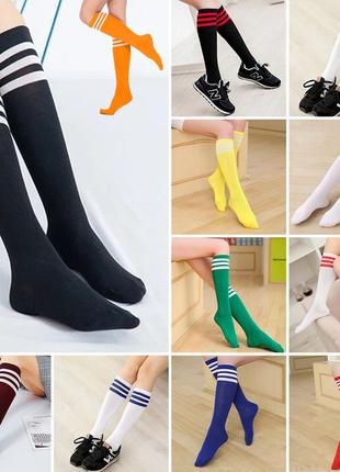 Гольфы на подростка 35-41 размеры ножки 3080 белые с розовыми полосками розовые носки...