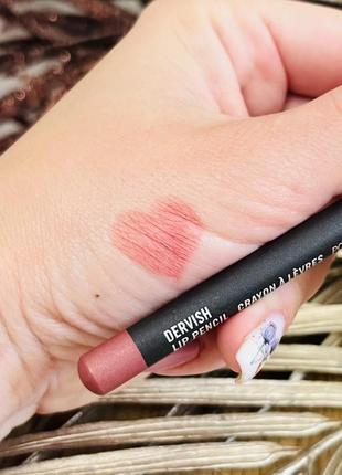 Оригинальный карандаш для губ mac lip liner dervish оригинал карандаш для губ