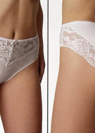 Хлопковые трусы с высокой посадкой la vivas