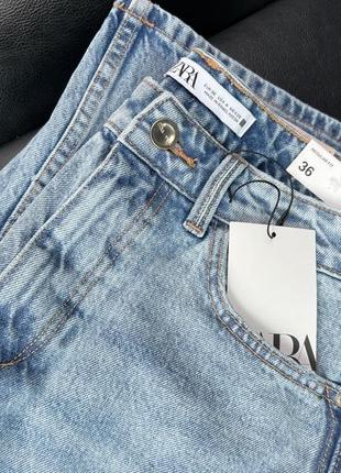 Джинси джинсы zara straight 34 xs 36 s