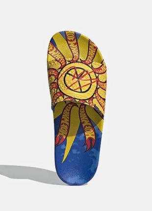 Пляжні капці сланци шльопанці шльопки для басейну sean wotherspoon x adidas adilette slide