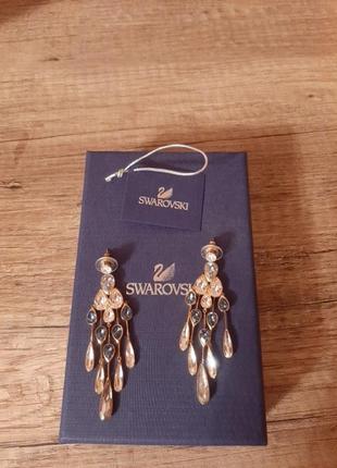 Серьги swarovski  ( оригинал)