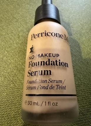 Сыворотка для макияжа “слоновая кость” perricone md no makeup foundation serum 02 ivory 30 ml