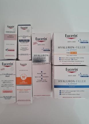 Новий антивіковий набір eucerin hyaluron filler 3x effect