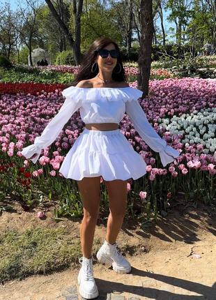 Костюм спідниця+топ