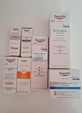 Новий антивіковий набір eucerin hyaluron filler 3x effect