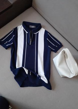 Поло чудове трикотажне в смужку