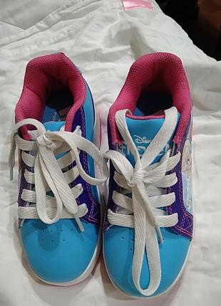 Heelys pop disney frozen, 31 размер, кроссовки ролики, кеды