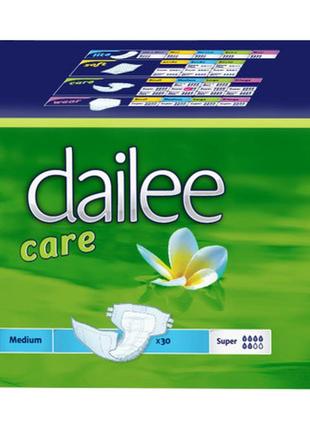 Підгузки для дорослих повітропроникні dailee care super medium 30 шт.
