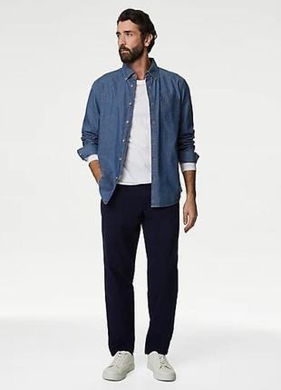 Новые мужские штаны брюки чиносы marks&spencer
