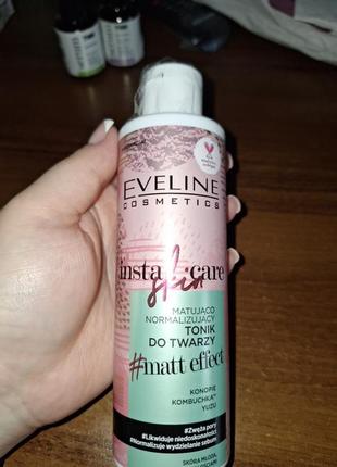 Матирующий тоник eveline