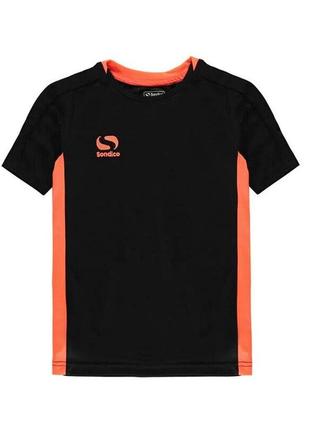 Спортивна футбольна футболка sondico junior sport t-shirt