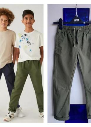 Классные комфортные брюки штаны ripstop на 6-7 лет m&s