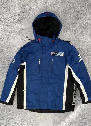 Suzuki team винтажная мужская куртка racing размер s