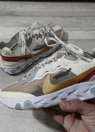 Оригинальные кроссовки nike react element 55 x undercover