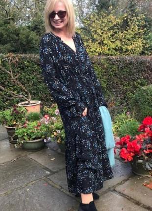 Комфортне з воланами з боків плаття 👗 сорочка великого розміру