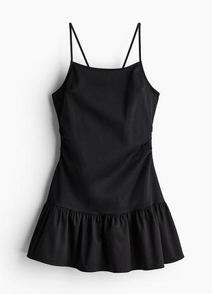 Сукня чорна жіноча плаття сарафан h&m hm 1216823001 оригінал ✅ xs s m