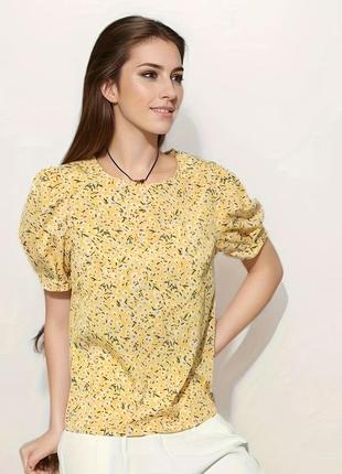 Блуза в цветочек shein xl