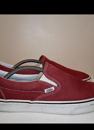 Брендові котонові мокасіни vans.