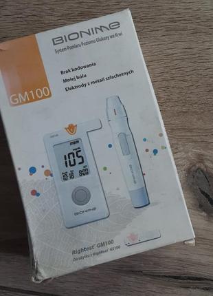 Глюкометр bionime gm100
