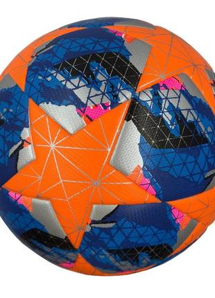 Мяч футбольный клееный champion / футбольный мяч качественный размер 5