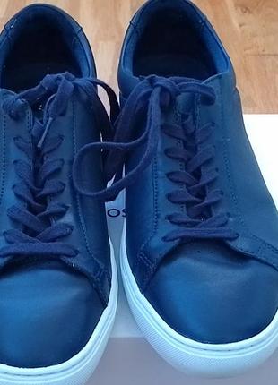Фирменные мужские кроссовки lacoste l.12.12 116 1 cam nvy leather размер 45