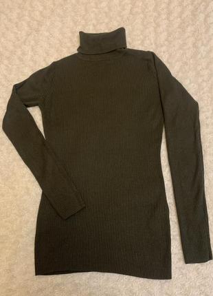 Водолазка в рубчик