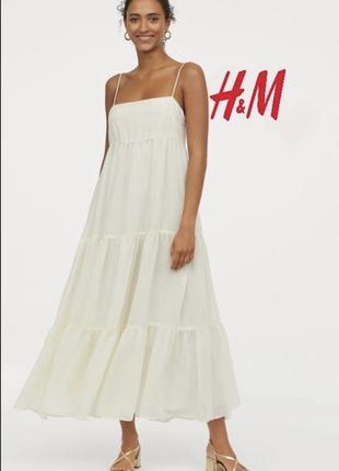 Платье лиоцелл h&m
