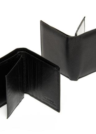 Чоловічий компактний шкіряний гаманець dr.bond2 фото