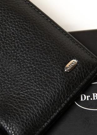 Чоловічий компактний шкіряний гаманець dr.bond3 фото
