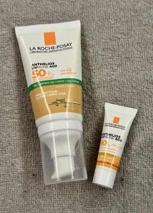 Тонуючий спф-крем від la roche-posay