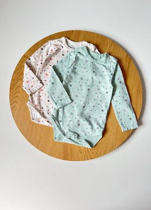 Набор бодиков topomini 9-12 месяцев