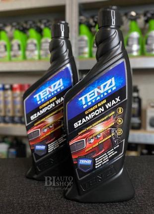 Автошампунь с воском для ручной мойки tenzi car shampoo & wax 600мл2 фото