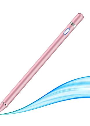 Mixoo stylus pen для ipad - високочутлива акумуляторна ручка з тонким кінчиком 1,5 мм для малювання та письма,