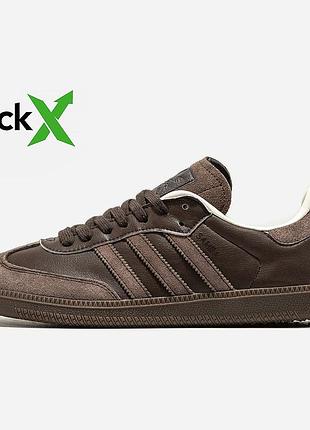 1002 adidas samba brown
