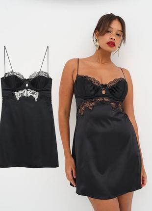 Victoria's secret for love & lemons brie slip dress